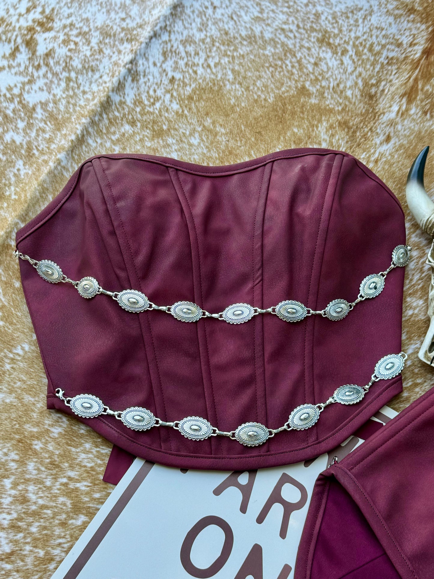 The Concho Corset Top