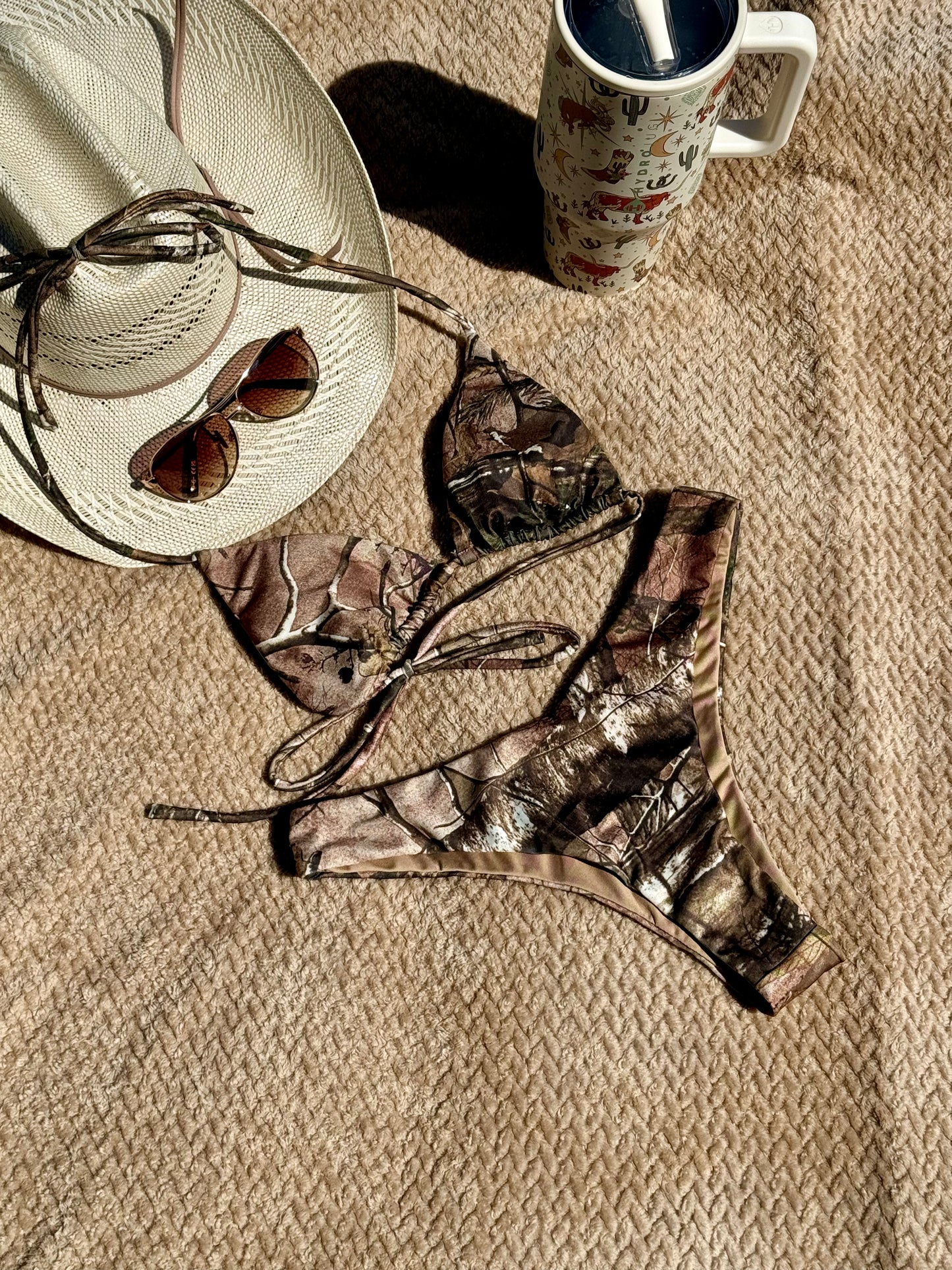 Tree Camo Triangle Bikini *PREORDER*