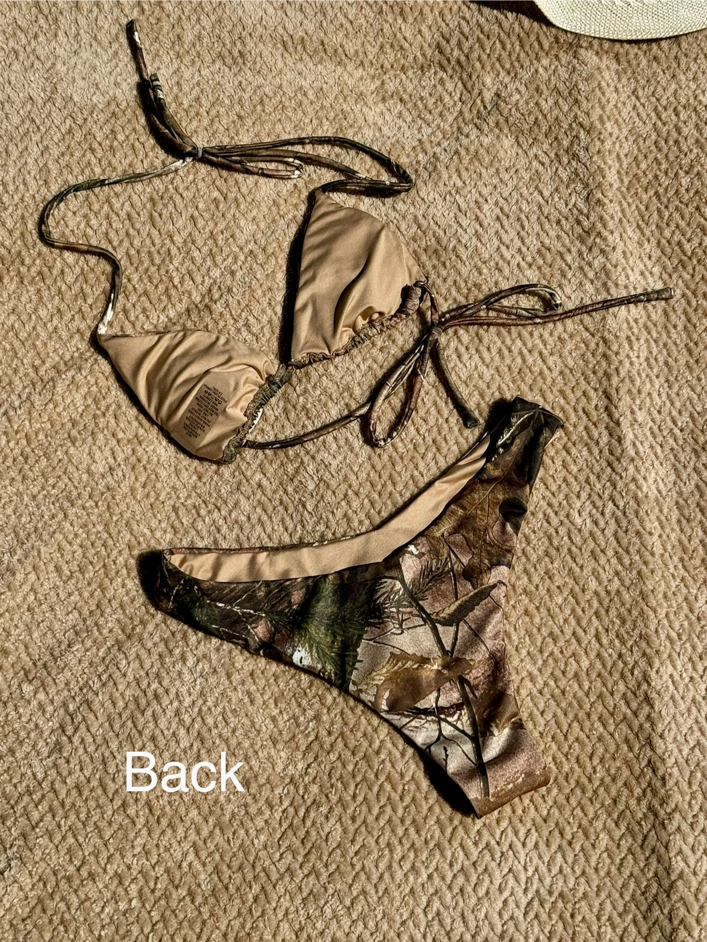 Tree Camo Triangle Bikini *PREORDER*