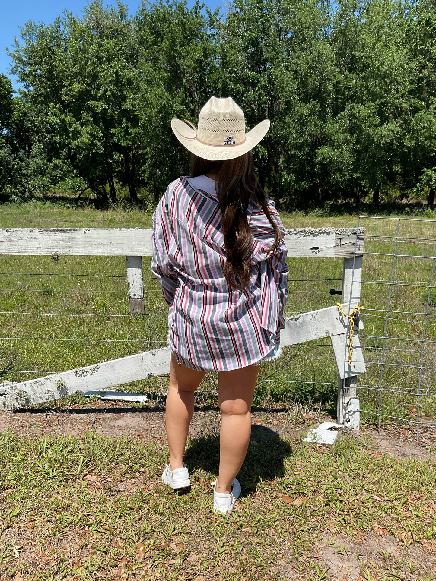 Vintage Wrangler Red/Black/Purple Pearl Snap