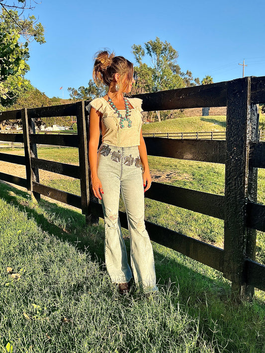 The Betty Flare Jeans – Mayville Wash