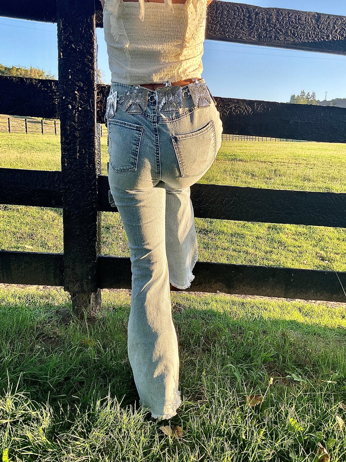 The Betty Flare Jeans – Mayville Wash