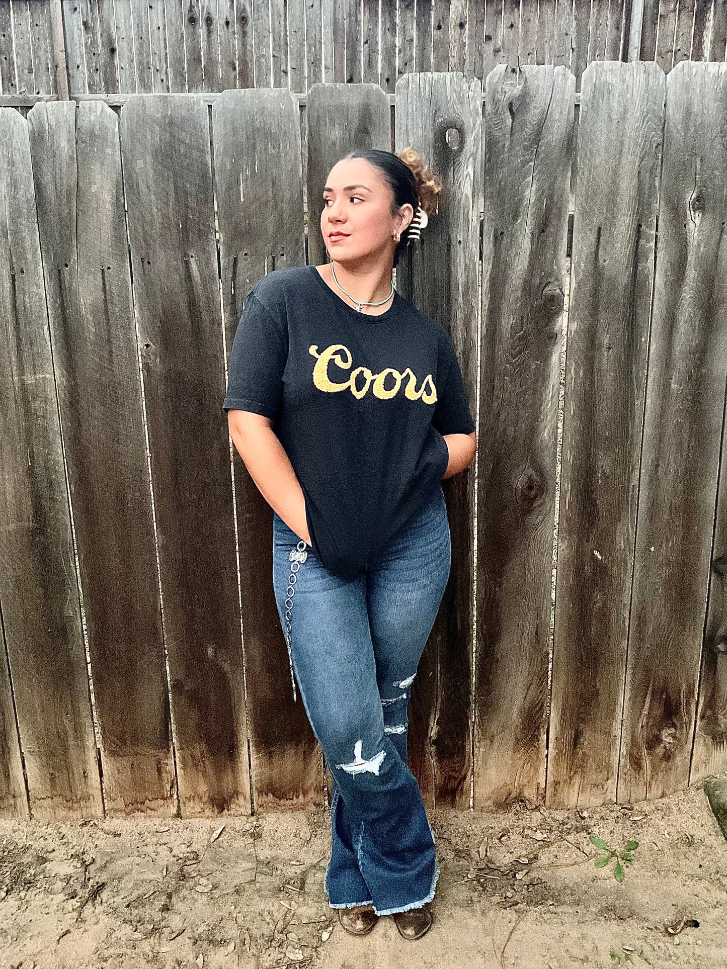 The Coors Fuzzy Tee