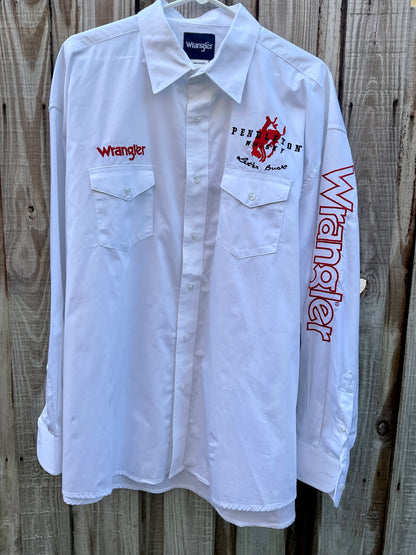 Wrangler Pendleton Whiskey Button Up