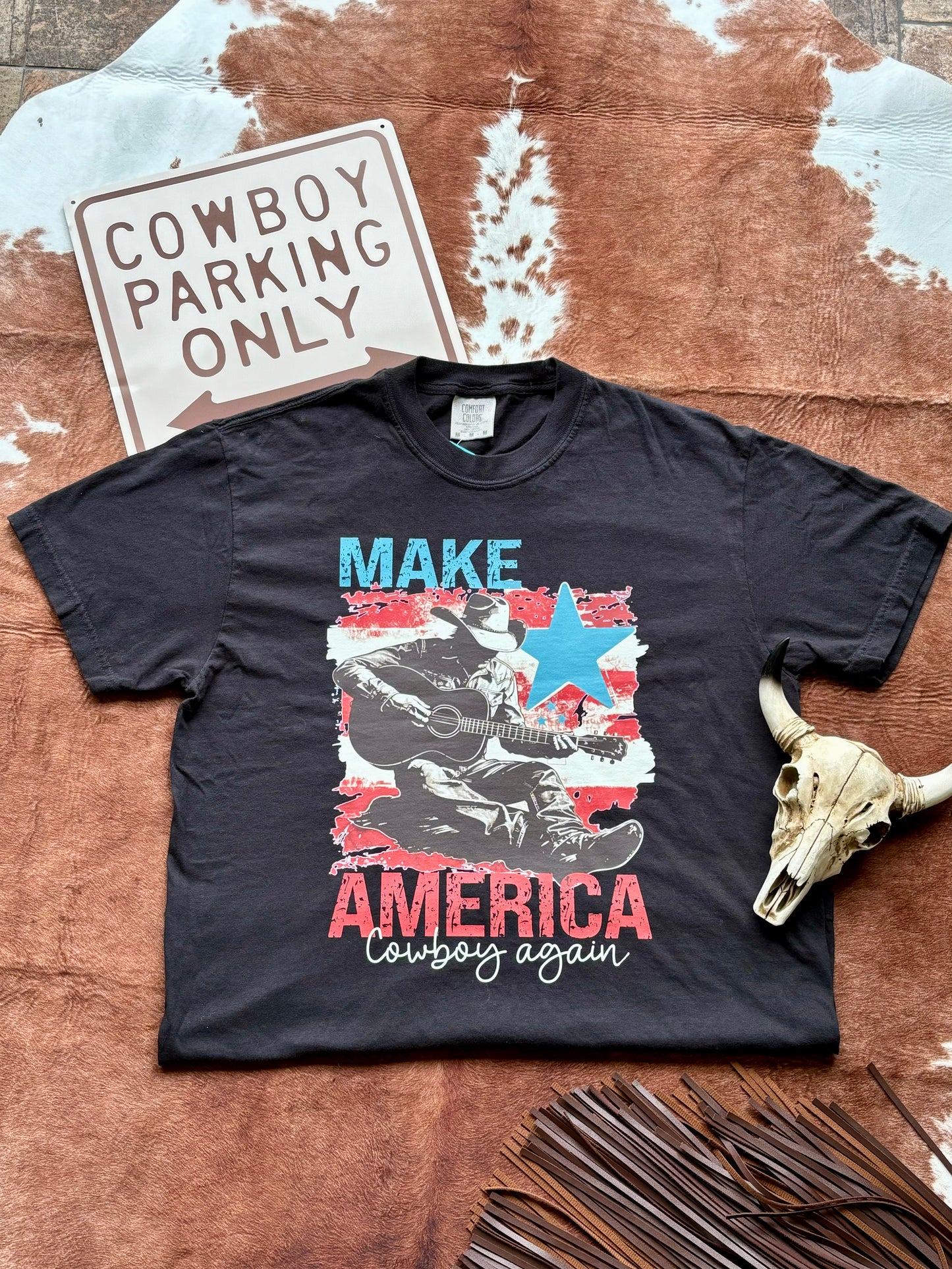 Make America Cowboy Again Graphic Tee