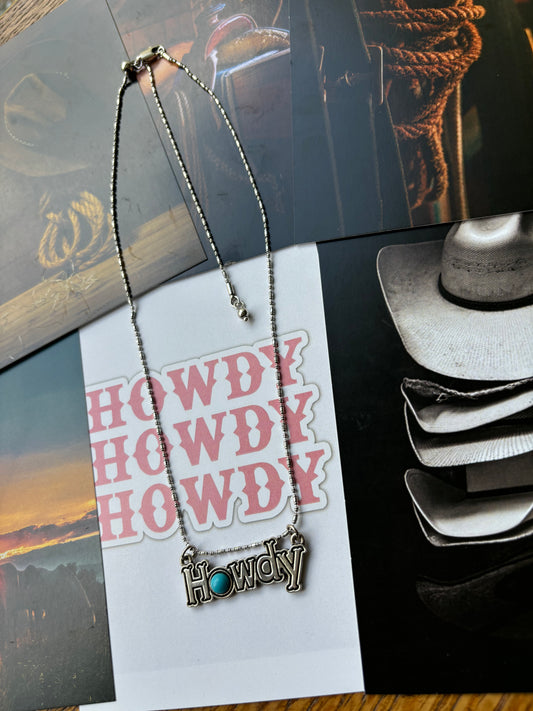 Howdy Necklace