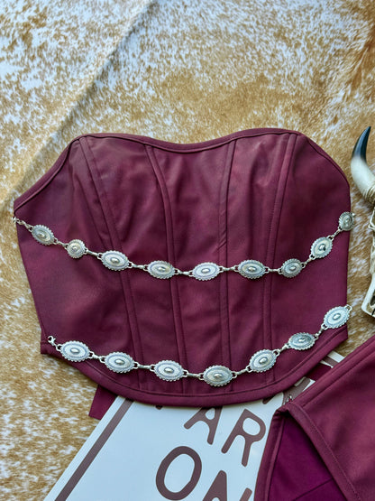 The Concho Corset Top