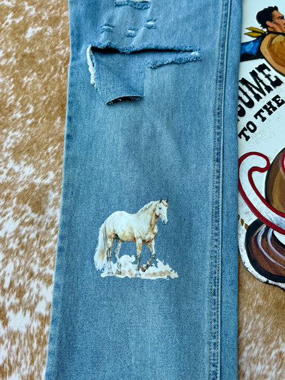 The Filly Straight Leg Jeans