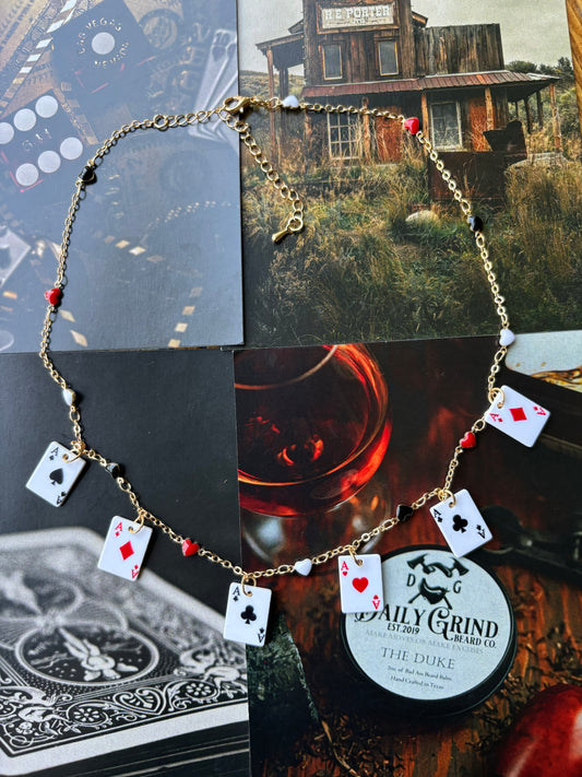 Texas Hold 'Em Necklace