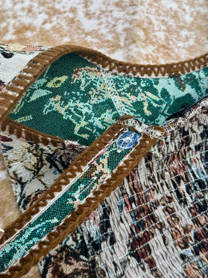 The Vintage Cowboy Corset Top