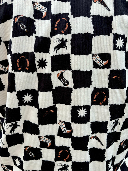 The Check Mate Charm Shacket