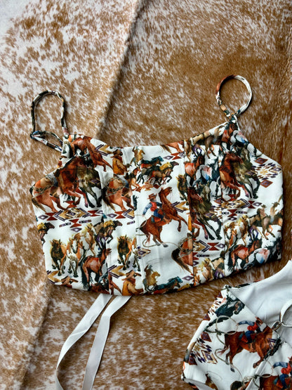 The Buckaroo Corset Top