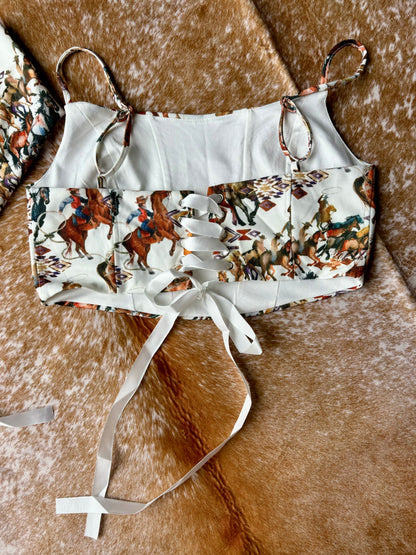The Buckaroo Corset Top