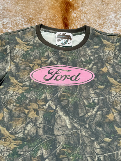 Ford Camo Babydoll Tee