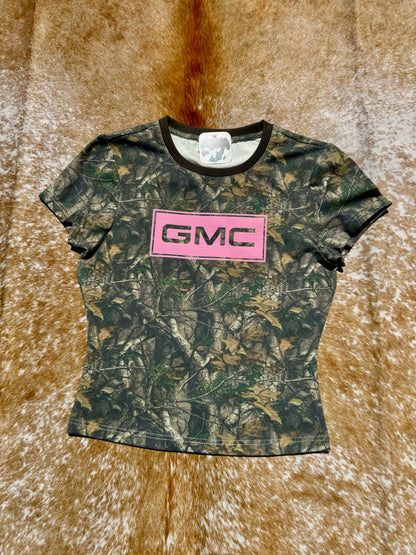GMC Camo Babydoll Tee