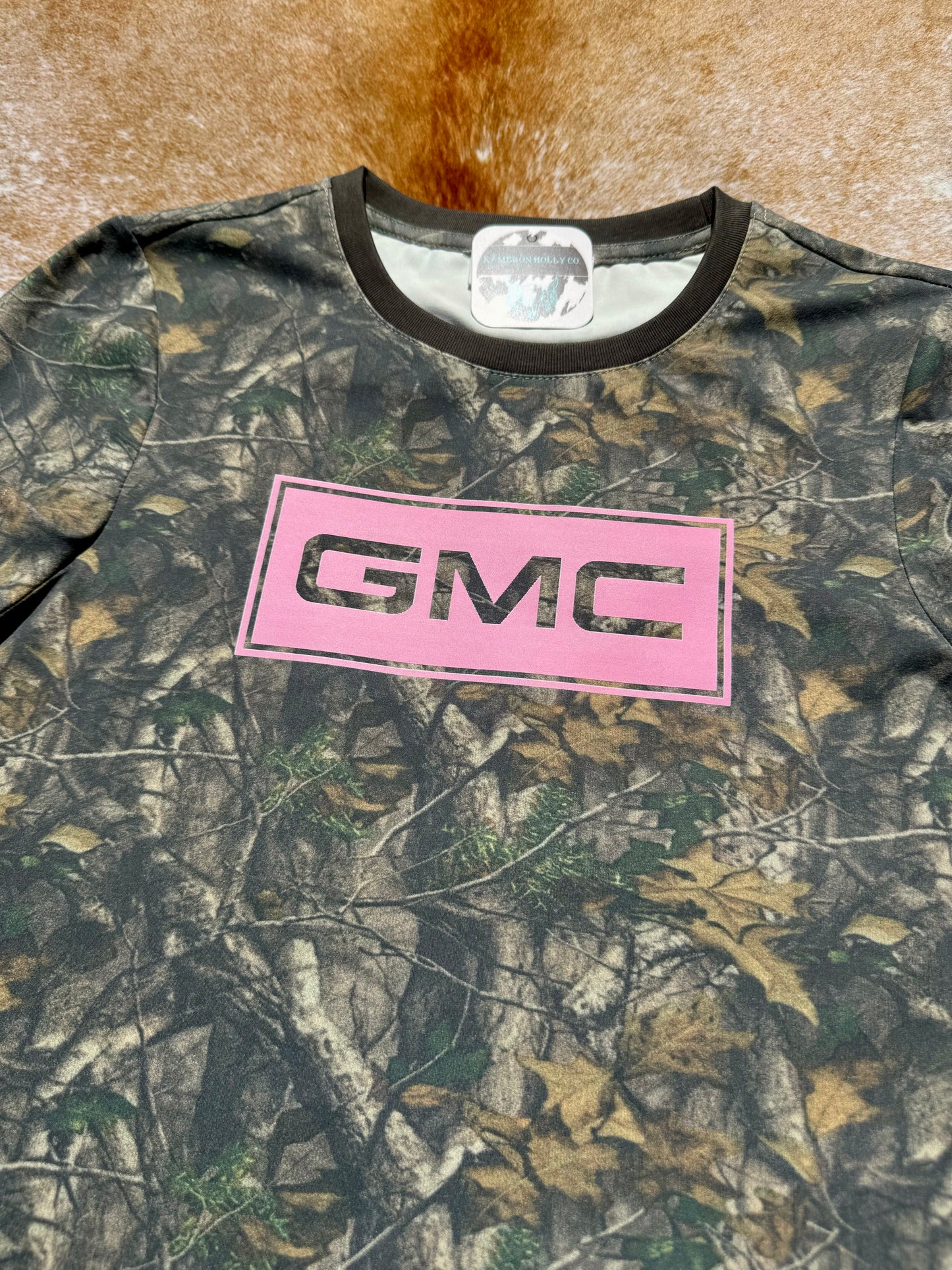 GMC Camo Babydoll Tee