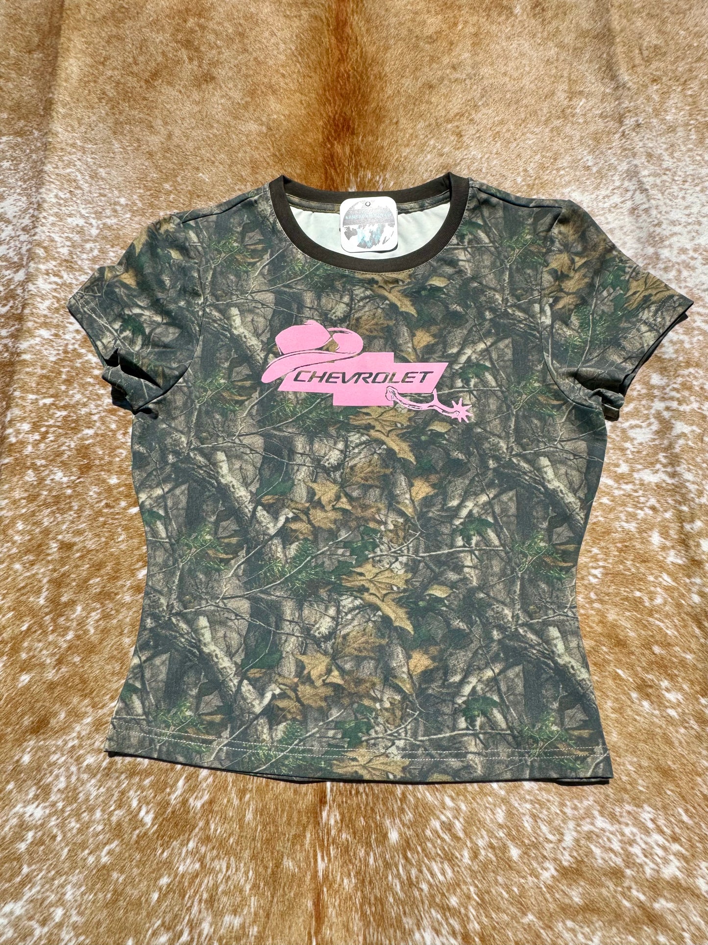 Chevy Camo Babydoll Tee