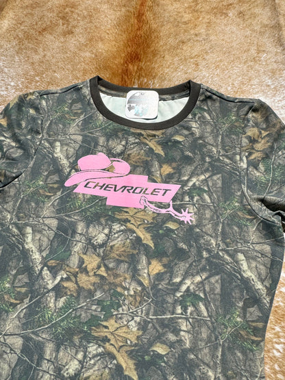Chevy Camo Babydoll Tee
