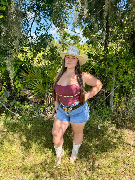 The Concho Corset Top