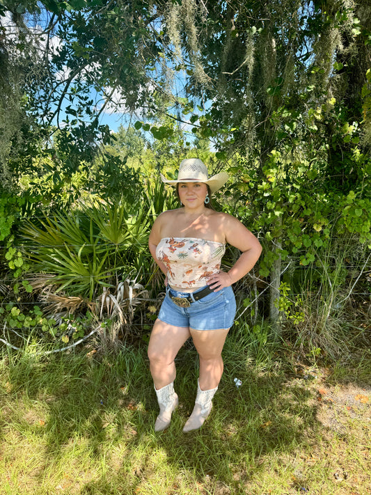 The Wild West Tube Top